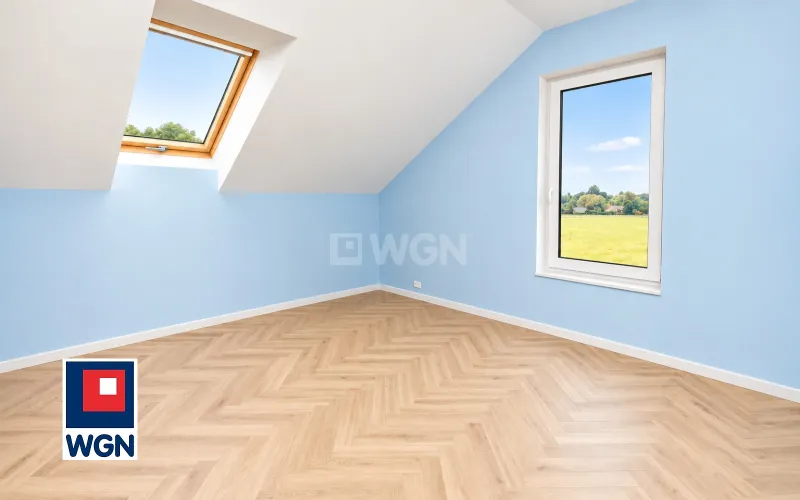 Dom na  sprzedaż Chmieleniec - Nowoczesny dom z 2023 roku/ 3 sypialnie/ Garaż/ Ponad 500 m 2 działki/ Chmieleniec